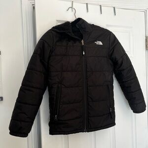 The North Face Kids Reversible Puffer Jacket in Black